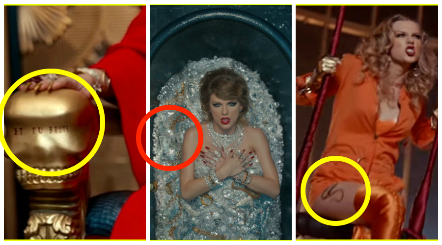 κρυμμένα μηνύματα στο νέο clip της Taylor Swift