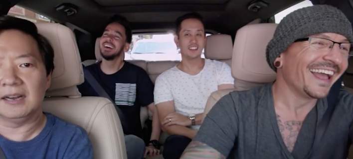 τραγουδιστής των Linkin Park σε carpool karaoke λίγο πριν αυτοκτονήσει