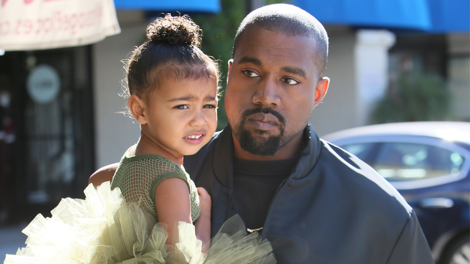 Kanye West με τη κόρη του North
