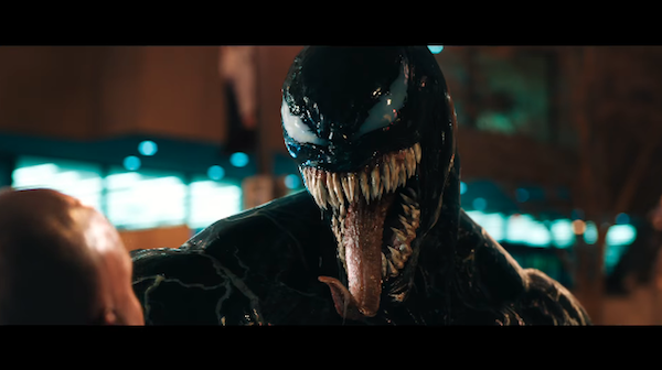 πρώτη μεταμόρφωση του Tom Hardy σε Venom