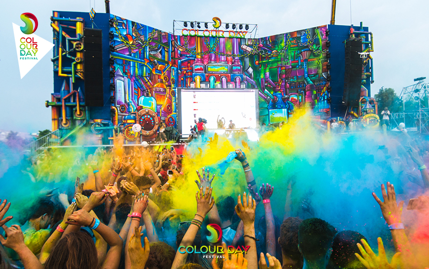 Το μεγαλύτερο χρωματιστό φεστιβάλ της Ελλάδας Colour Day Festival