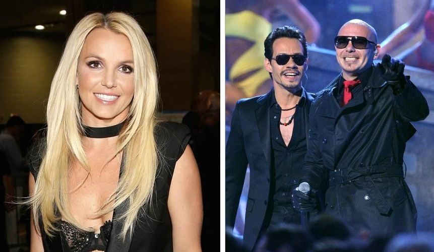Νέο τραγούδι από Britney Spears, Pitbull, Marc Anthony