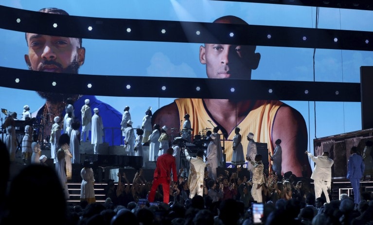 μπασκετμπολίστα Kobe Bryant στα βραβεία Grammy